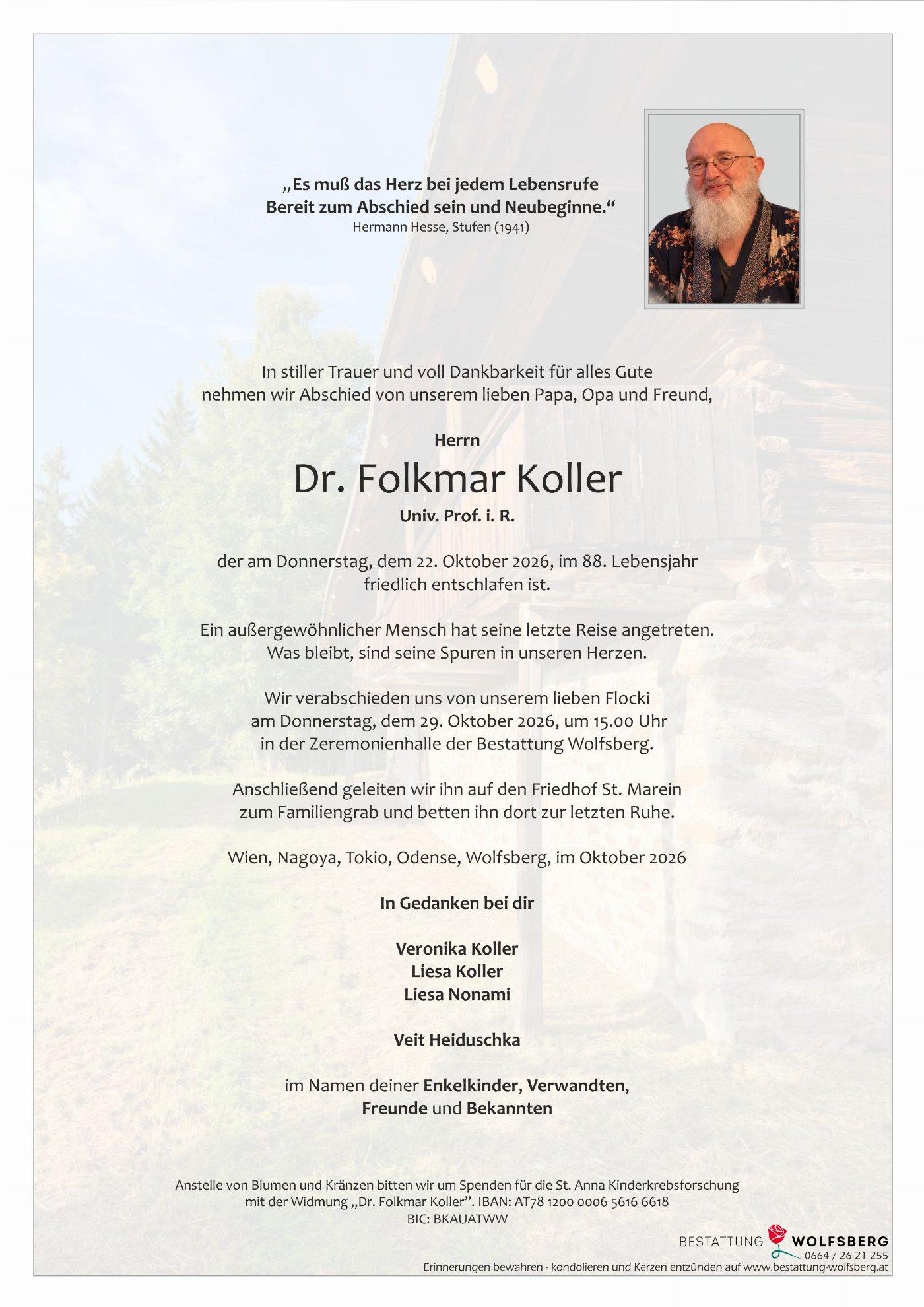 Parte von Folkmar Koller